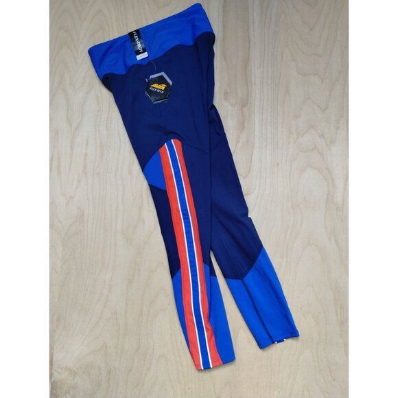 Avia Womens Flex-Tech Crop Leggings Blue/Orange Size Small 4-6 High Compression - Picture 8 of 12